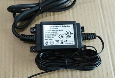 Adaptador impermeable 300mah, transformador del LED 12V 1A de la fuente de alimentación de la luz de tira