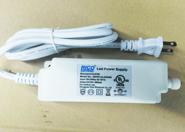 IP68 ignifugan la CA universal DC con el enchufe de la UE, alto eficiente del adaptador del LED