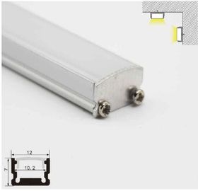 10m m llevaron el difusor de la luz de tira para la pared del gabinete de piso, canal llevado del aluminio de la iluminación de tira