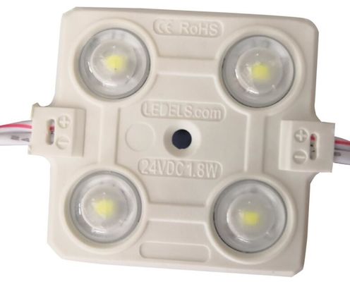 el módulo de 24V 1.8W 180LM 4 LED para la caja de luz, IP65 SMD 2835 llevó el CE Rohs del microprocesador 5 años de garantía