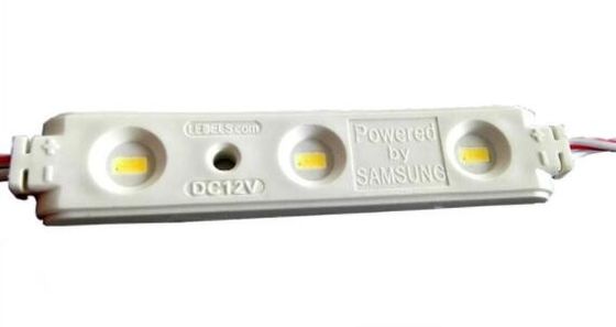 1.2w 12v 120LM 3 LED 5630 Samsung llevó el módulo para la letra de canal, con 5 años de la garantía de la UL de PRENDA IMPERMEABLE del CE ROHS