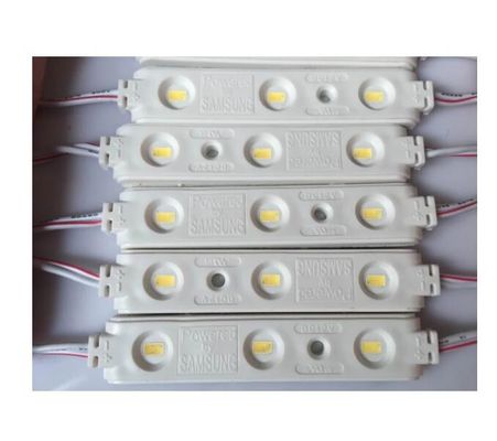 la UL de 1.2w 12v 120LM 3leds Samsung enumeró el módulo llevado de Samsung 5630 para la letra de canal con la profundidad el 12~20cm