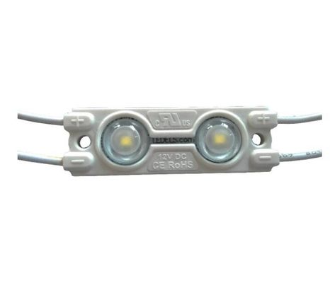 0.72w llevó el módulo llevado 2 del módulo 12v 44lm Everlight 2835 para la caja de la publicidad de la muestra de la letra de canal