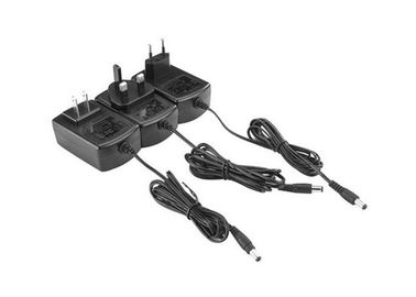 Adaptador universal del soporte plástico Ac/Dc de la pared del ABS, cargador del soporte de la pared 24Watt con el CE de la UL marcado