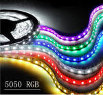 luces de tira flexibles de Epistar 3528s 2835s LED del CE de la UL de las luces de tira de 24v 12v 60leds 30leds LED