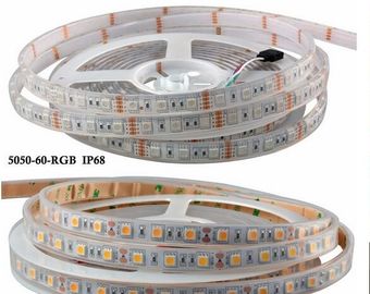 Prenda impermeable flexible auta-adhesivo de las luces de tira del LED con anchura del PWB de 2200k-2500k CCT 10m m