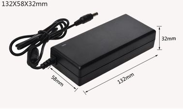 Adaptador de la CA DC de la eficacia alta, materiales del ABS de la fuente de alimentación de la mesa 24v 4a