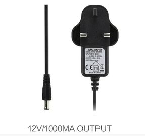 CA del soporte de la pared a la fuente de alimentación del adaptador de DC 12v para la cámara CCTV/las tiras llevadas