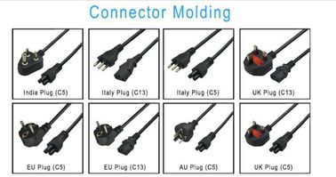 fuente de corriente continua de 12V 5A Con el conector 60W, CA 100-240V 50-60Hz del dinar de 4 Pin