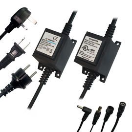 Adaptador de corriente alterna impermeable del transformador de 12VAC 2A 24W para el transformador impermeable al aire libre de la bomba de la agua ligera
