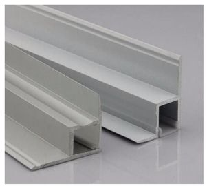 Cubierta helado/claro/del difusor del perfil de aluminio de la protuberancia del LED para la decoración del techo, el 1m los 2m 3M
