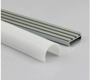 La protuberancia impermeable A2623 de los perfiles LED del aluminio del LED para el LED pela la longitud de los 2m