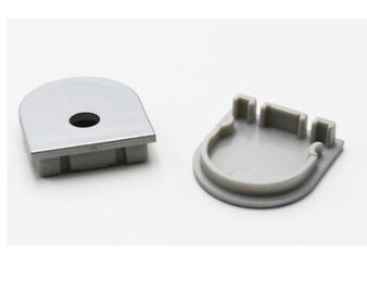 Perfil de aluminio de la forma el en semi-círculo para Muti que monta el canal de aluminio del LED con el CE Rohs