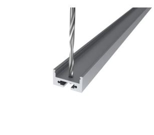 Perfil de aluminio montado suspensión superficial de la protuberancia de Alu de la aleación 6063 del perfil del LED con el CE Rohs