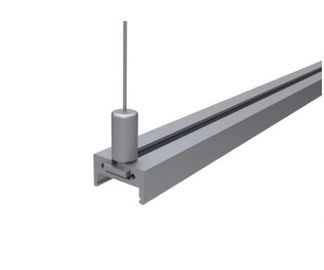 Perfil de aluminio montado suspensión superficial de la protuberancia de Alu de la aleación 6063 del perfil del LED con el CE Rohs