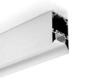 perfiles de aluminio del módulo linear ligero indirecto LED del colgante LED de 50mm*75m m para las tiras llevadas