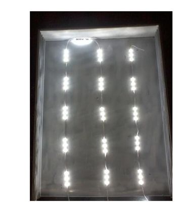 0.72w Everlight llevó el módulo 2835 ángulo de haz de 160 grados 3LEDS llevó el MÓDULO de la luz LED de la muestra para la letra de canal