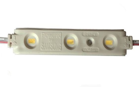 la UL de 1.2w 12v 120LM 3leds Samsung enumeró el módulo llevado de Samsung 5630 para la letra de canal con la profundidad el 12~20cm