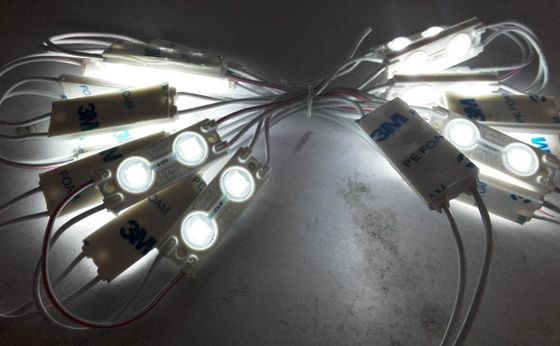 0.72w llevó el módulo llevado 2 del módulo 12v 44lm Everlight 2835 para la caja de la publicidad de la muestra de la letra de canal