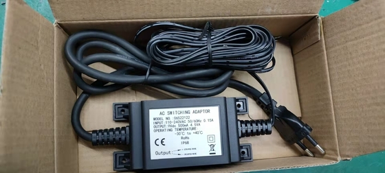 Transformador impermeable al aire libre, fuente de alimentación, adaptador impermeable del interruptor de 9Vdc 500mah 4.5W IP68 para el grifo